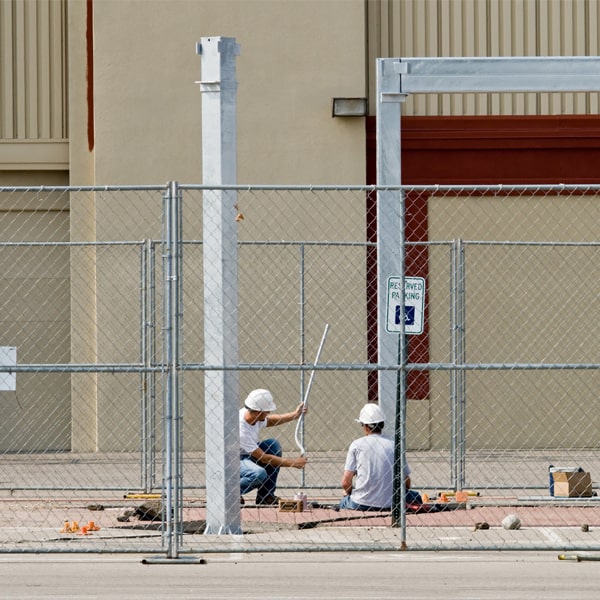 how much time can i rent the temporary fence for my construction site or event in Woodbury New Jersey